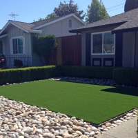 Synthetic Grass Hebron Texas Landscape Front Yard