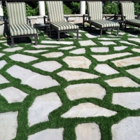 Artificial Turf Italy Texas Landscape Front Yard