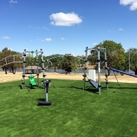 Fake Grass Pecan Hill Texas Childcare Facilities Front Yard