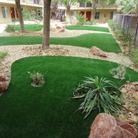 Synthetic Grass Kennedale Texas Landscape Front Yard