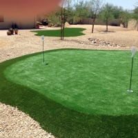 Golf Putting Greens Blue Mound Texas Fake Turf Back Yard