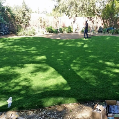 Fake Turf Everman Texas Landscape Pavers Back Yard